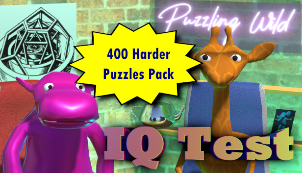 Puzzling Wild DLC - 400 extra puzzle pack Steam capsule image