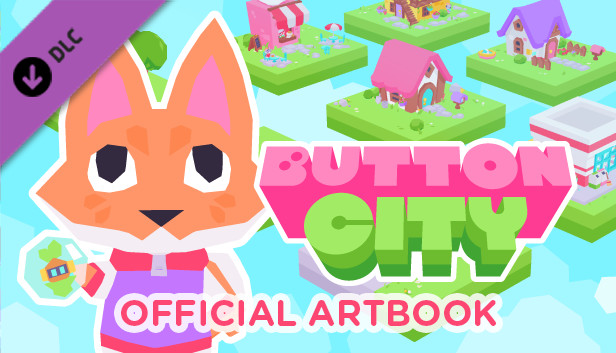 Button City Official Artbook Steam capsule image