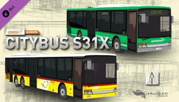 OMSI 2 Add-on Citybus S31X Steam capsule image