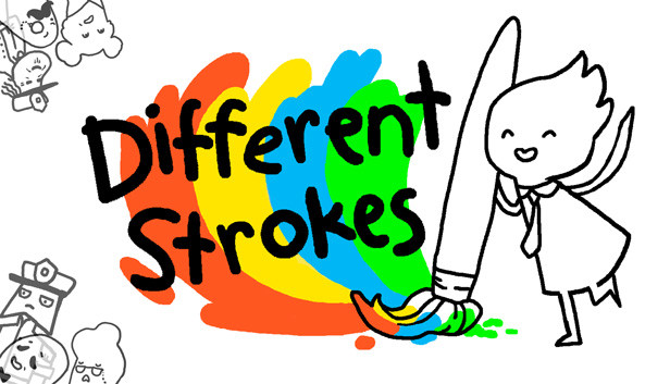 Different Strokes é um jogo onde você desenha algo e uma pessoa
