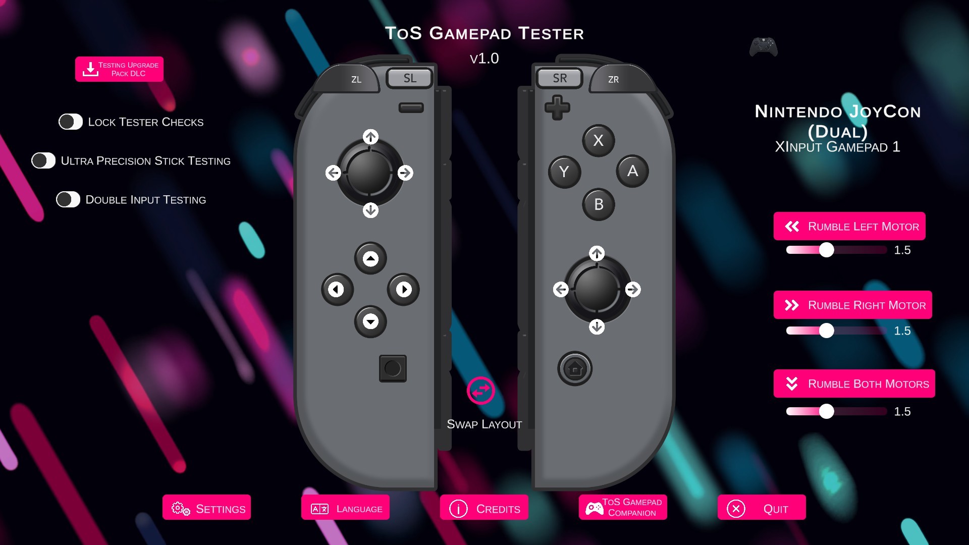 Save 20% on ToS Gamepad Tester - Testing Upgrade Pack on Steam