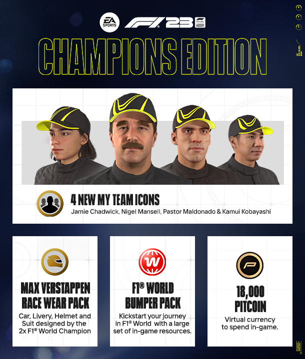  F1 23 Champions Edition - Steam PC [Online Game Code