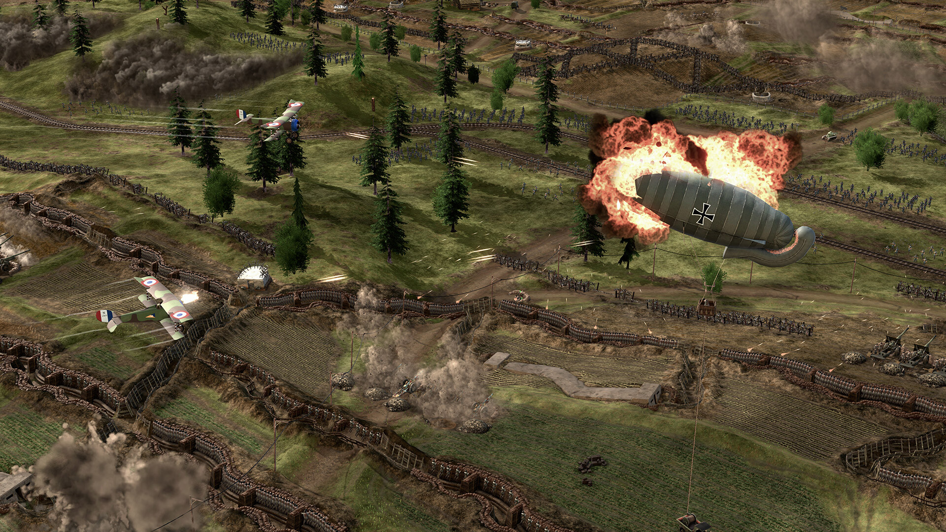 A guerra é pírrica em The Great War: Western Front - Epic Games Store