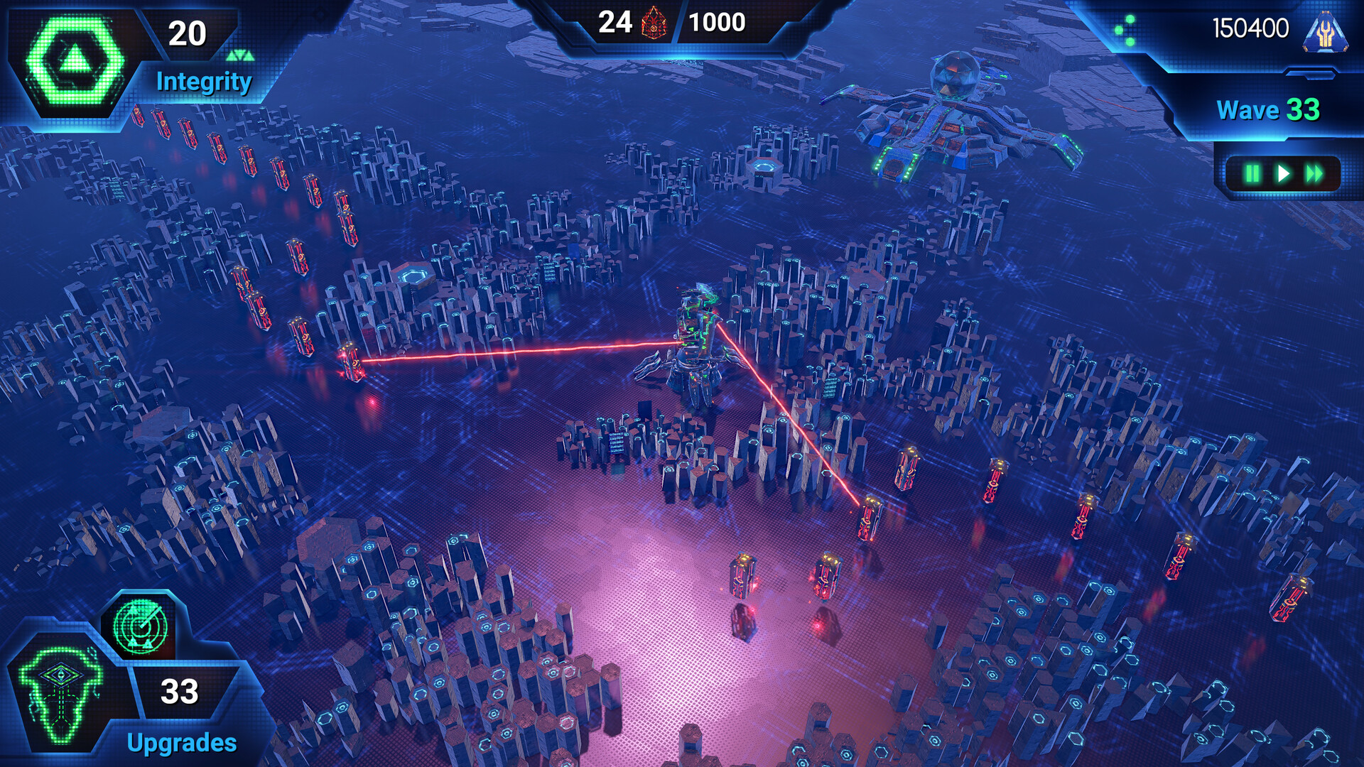 赛博塔防-CyberTD-游戏截图-好玩游戏库