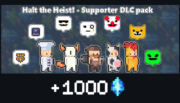 Halt the Heist! - Supporter pack Steam capsule image