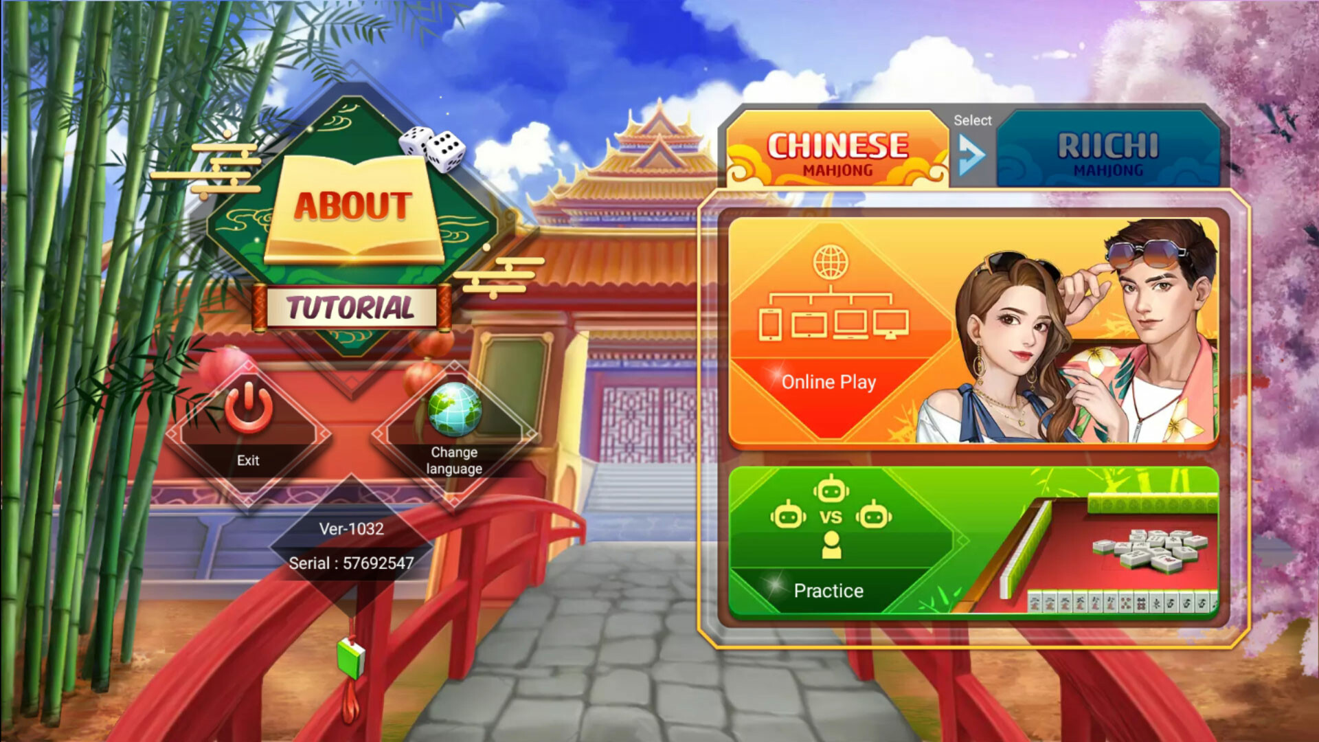 Mahjong · 4 Players · Play Free Online