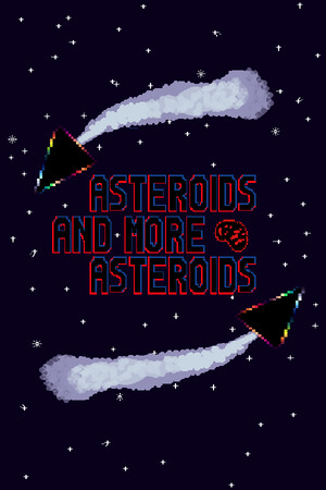 Asteroids and more asteroids cover art