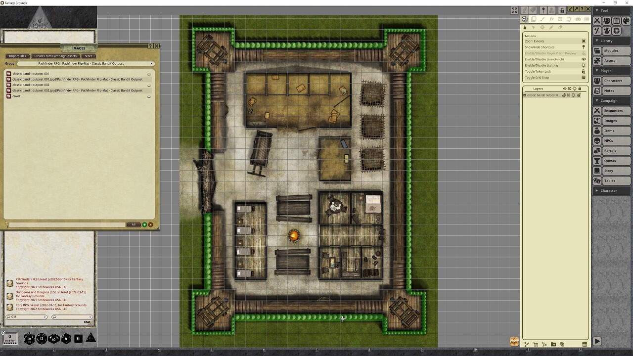 Fantasy Grounds - Pathfinder RPG - Pathfinder Flip-Mat - Classic Bandit ...