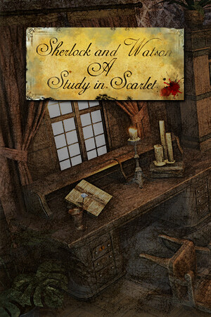 Detective tales: A Study in Scarlet cover art