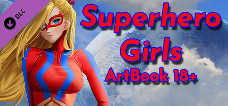 Superhero Girls - Artbook 18+ Steam header image