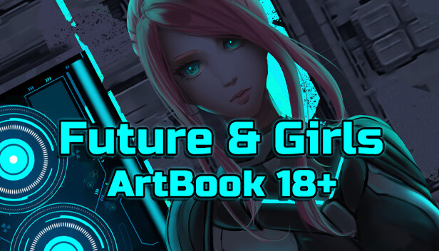 Future & Girls - Artbook 18+ Steam capsule image