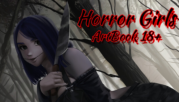Horror Girls - Artbook 18+ Steam capsule image