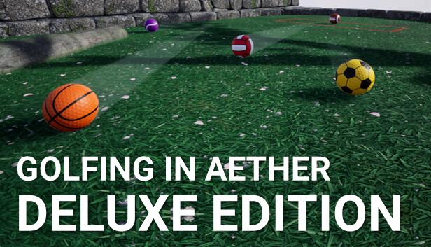 Golfing in Aether - Deluxe Edition Upgrade Steam capsule image