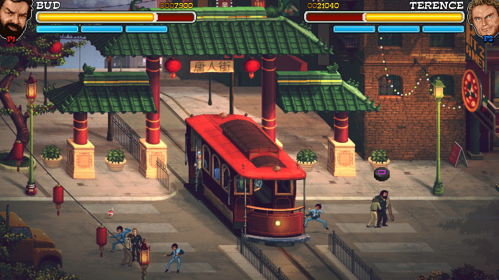 巴德・斯潘塞和特伦斯・希尔：幽默的豆子 2-Bud Spencer & Terence Hill: Slaps and Beans 2-游戏截图-好玩游戏库