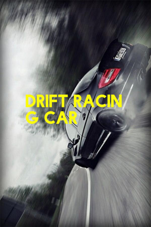 Drift racing car mobile game logo