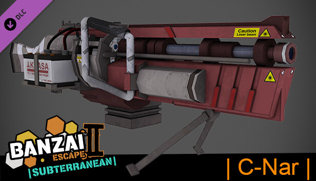 Banzai Escape 2 Subterranean - C-Nar Laser Gun Steam capsule image