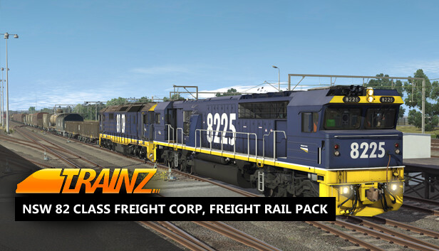 Trainz 2019 DLC - NSW 82 Class Freight Corp, Freight Rail Pack Steam capsule image