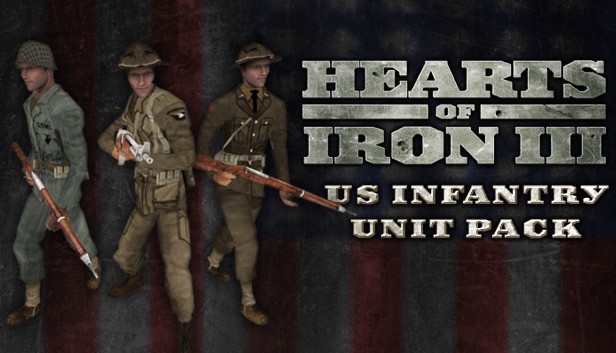 Hearts of Iron III: US Infantry Sprite Pack Steam capsule image