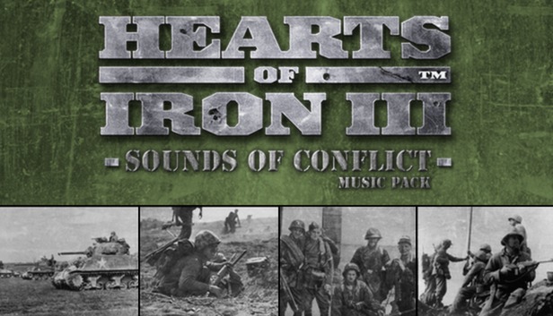 Hearts of Iron III: Sounds of Conflict Steam capsule image