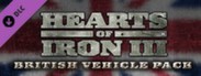 Hearts of Iron III: British Vehicle Spritepack