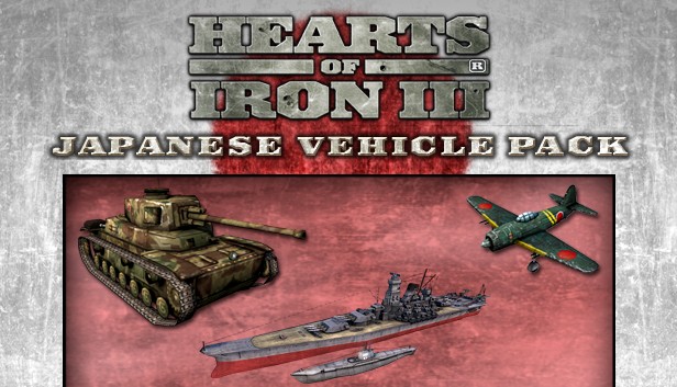 Hearts of Iron III: Japanese Vehicle Spritepack Steam capsule image