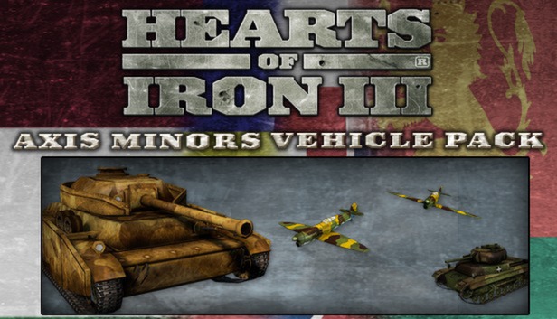 Hearts of Iron III: Axis Minors Vehicle Pack Steam capsule image