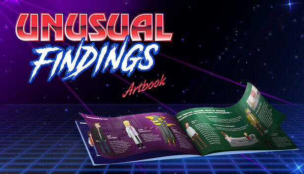 Unusual Findings - Digital Artbook Steam capsule image