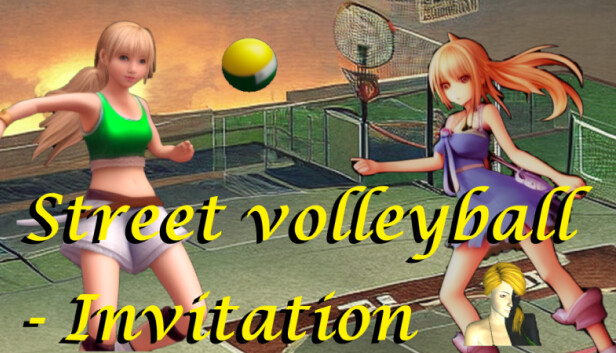 Street volleyball - Invitation