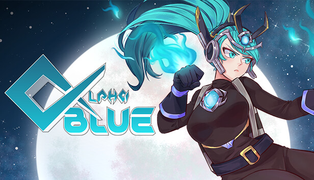 AlphaBlue Steam capsule image