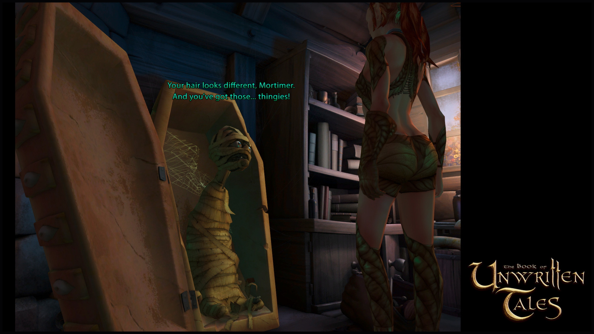 《未传之书(The Book of Unwritten Tales)》(数字豪华版)插图13 《未传之书(The Book of Unwritten Tales)》(数字豪华版)插图13