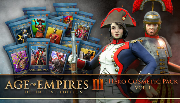 Age of Empires III: Definitive Edition – Hero Cosmetic Pack – Vol. 1 Steam capsule image