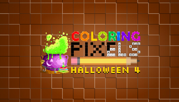 Coloring Pixels - Halloween 4 Pack Steam capsule image