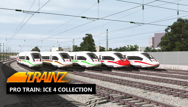 Trainz 2022 DLC - Pro Train: ICE 4 Collection Steam capsule image