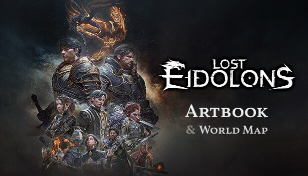 Lost Eidolons - Artbook & World Map Steam capsule image