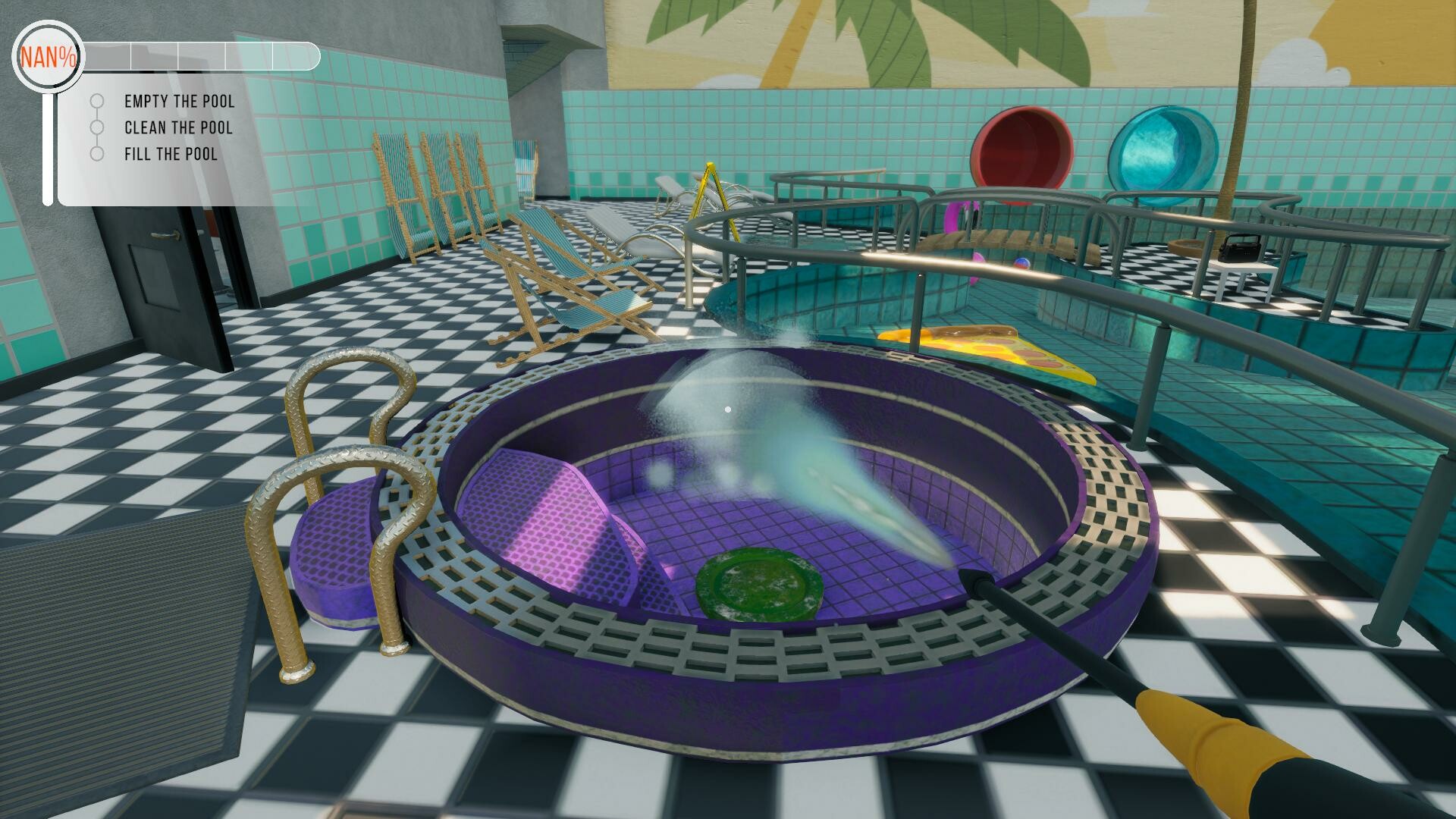 Indie Game Lover Pool Cleaning Simulator