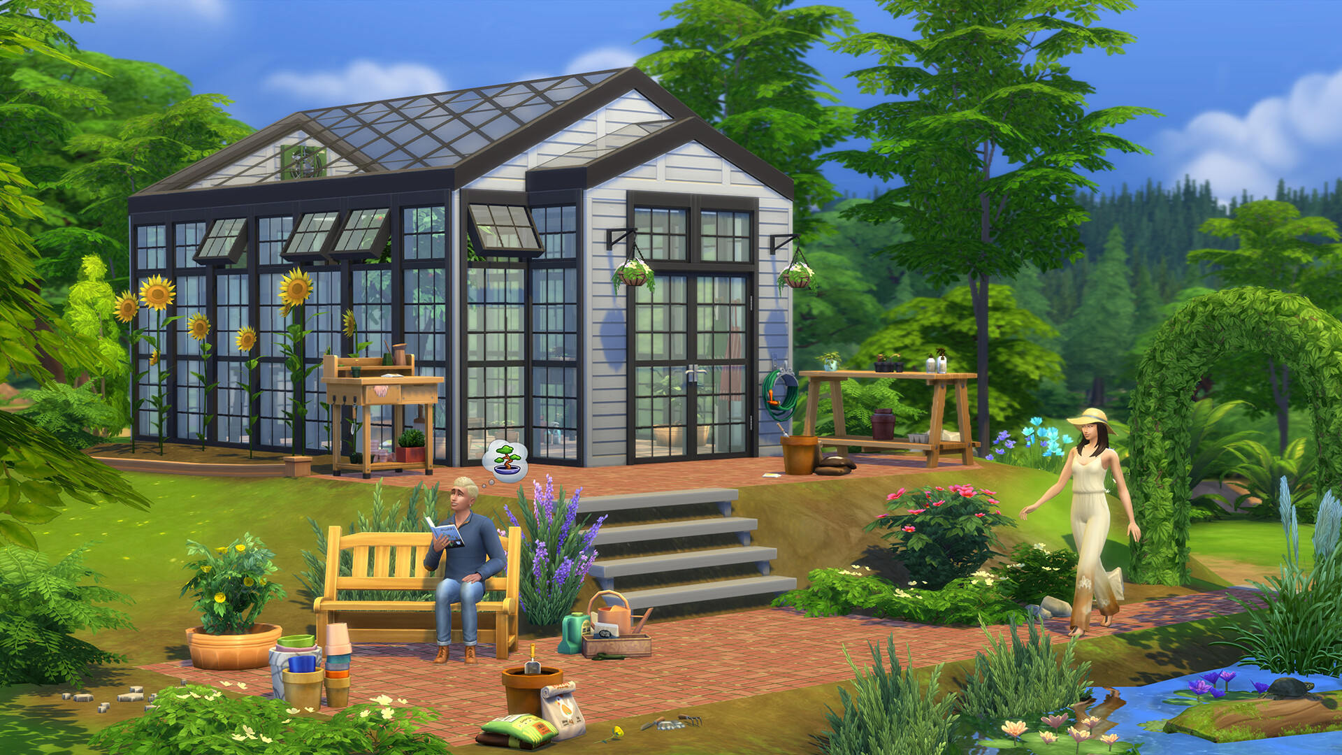 Gardening and greenhouses in the latest Ranch Simulator update