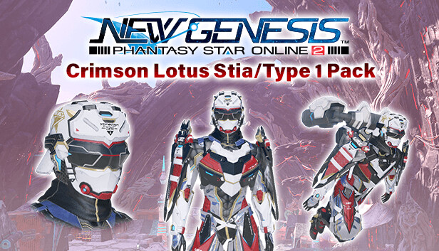 Phantasy Star Online 2 New Genesis - Crimson Lotus Stia/Type 1 Pack Steam capsule image