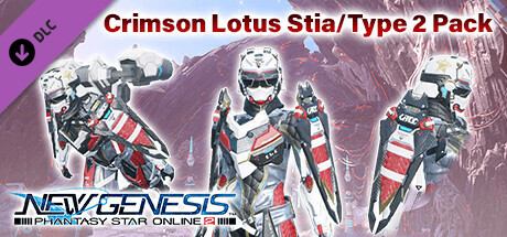 Phantasy Star Online 2 New Genesis - Crimson Lotus Stia/Type 2 Pack header image