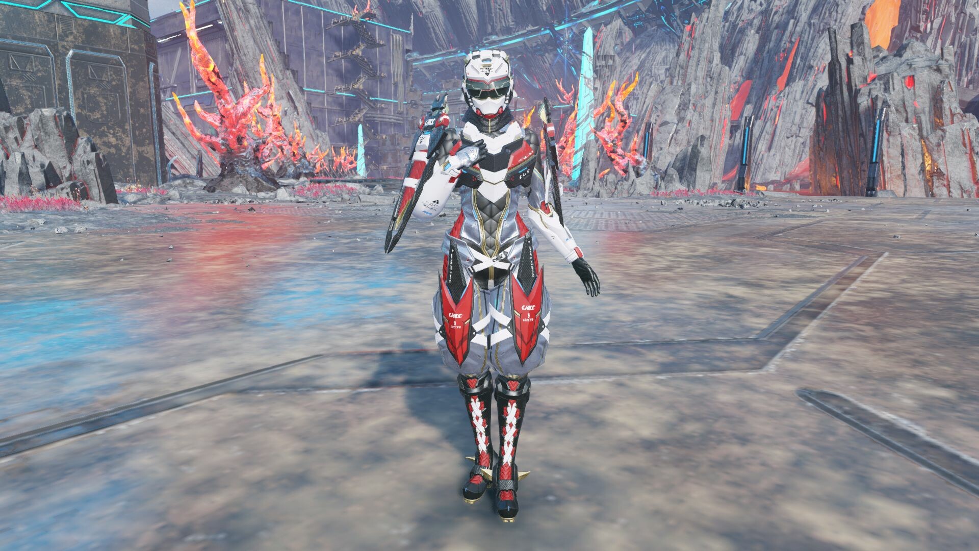 Phantasy Star Online 2 New Genesis - Crimson Lotus Stia/Type 2 Pack on
