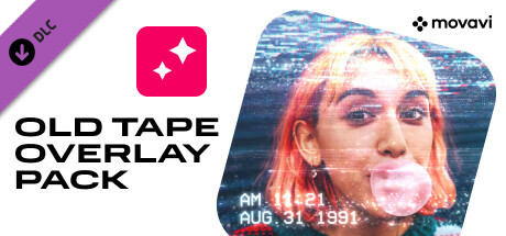 Movavi Video Editor 2023 - Old Tape Overlay Pack Steam header image