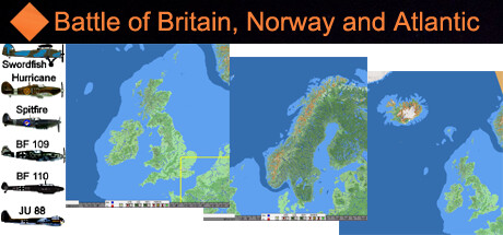 Battle of Britain, Norway and Atlantic Steam header image