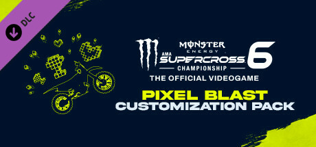 Monster Energy Supercross 6 - Customization Pack Pixel Blast header image