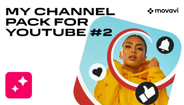 Movavi Video Suite 2023 - My Channel Pack for YouTube #2 Steam capsule image