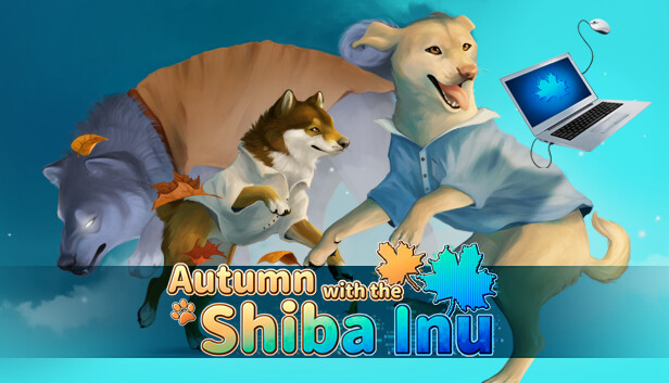 Autumn with the Shiba Inu