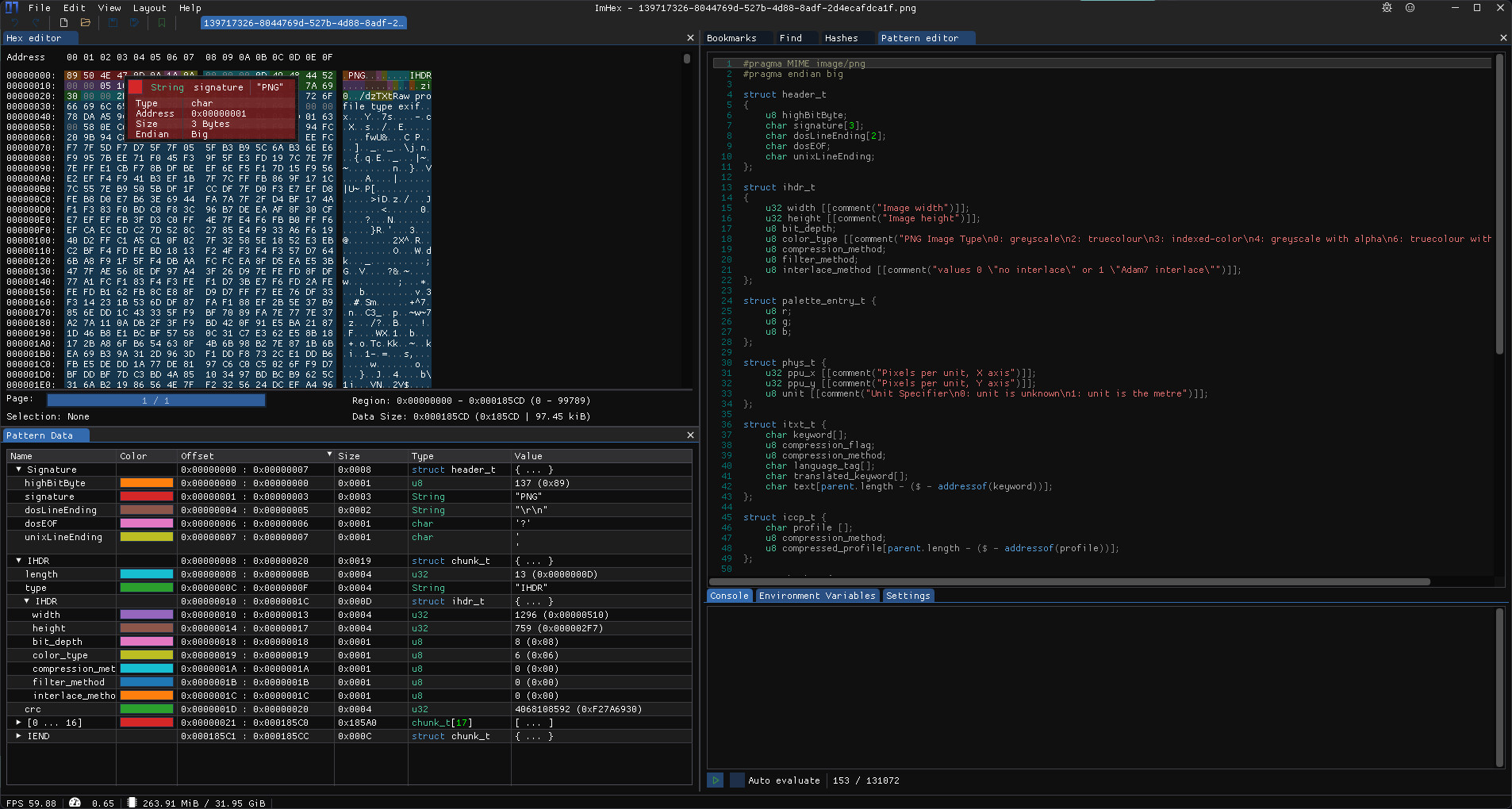ImHex Screenshots · SteamDB