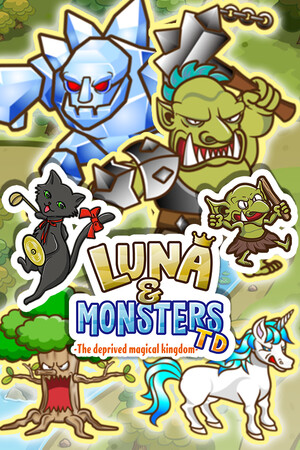 Luna & Monsters Tower Defense -The deprived magical kingdom- cover art