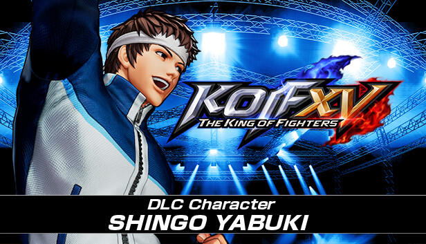 KOF XV DLC Character "SHINGO YABUKI" Steam capsule image