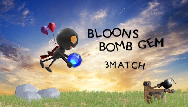 Bloons Bomb Gem 3 Match Steam capsule image