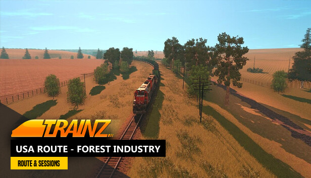 Trainz 2019 DLC - USA Route - Forest Industry Steam capsule image