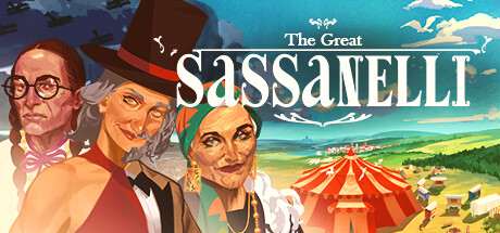 The Great Sassanelli – An Interactive Novel Steam header image